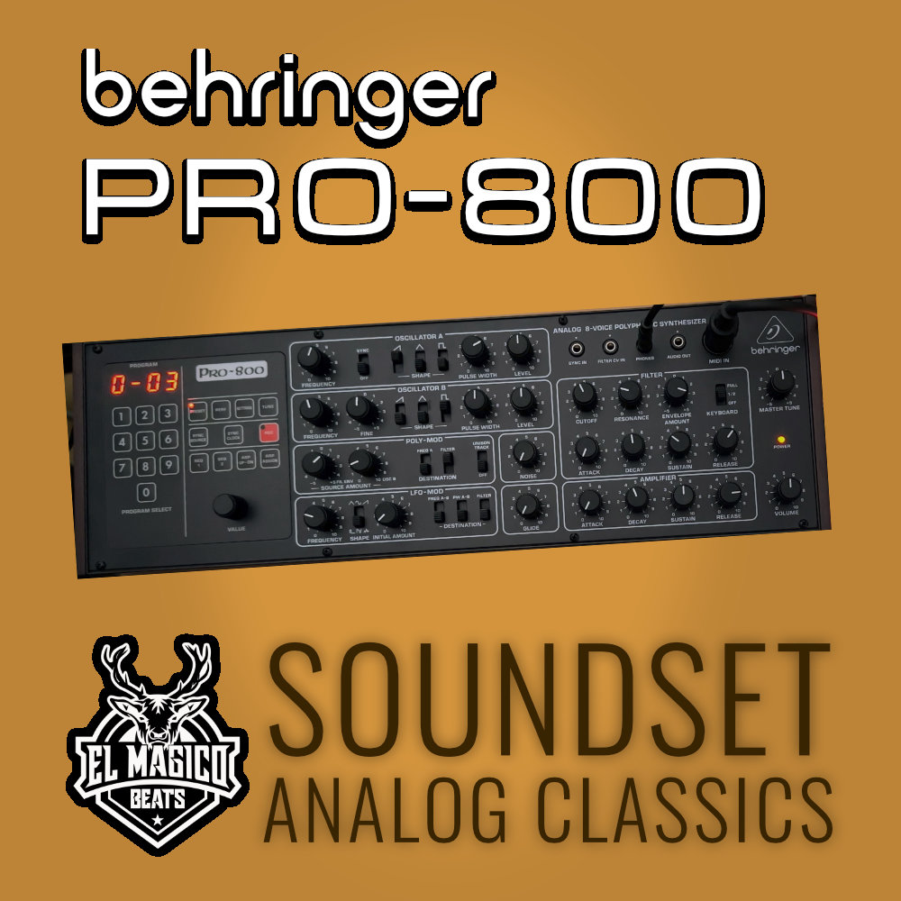 Analog Classics - Behringer PRO-800 Soundset